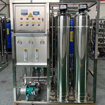 0.5 toneladas de planta de ósmosis inversa de dos tanques de una sola etapa para agua potable