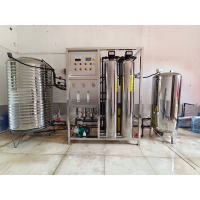 0.5 toneladas de tratamiento de agua por ósmosis inversa en doble etapa para el sector industrial