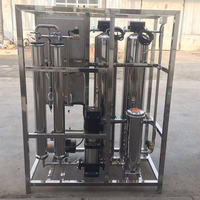 0.5 toneladas Máquina de ósmosis inversa de una sola etapa para la industria de equipos de tratamiento de agua de energía amigable con el medio ambiente