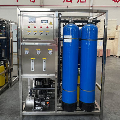 Sistema de ósmosis inversa industrial personalizable con material de PVC Dos latas