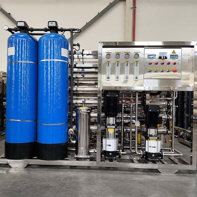 Proyecto de purificación de filtros de sistema de tratamiento industrial de RO máquina de ósmosis inversa 1T