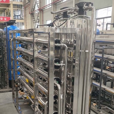 1 tonelada de doble etapa de configuración de equipos de ósmosis inversa de gama alta