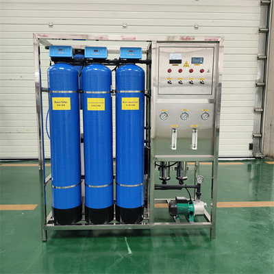 0.5T Tratamiento de agua purificada por ósmosis inversa 1000 l/h Máquina de agua pura industrial Equipo directo de agua potable