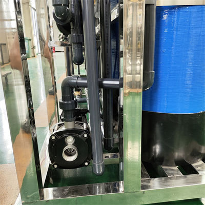 RO 1T/H Máquina de agua pura industrial para el tratamiento de agua purificada bipolar