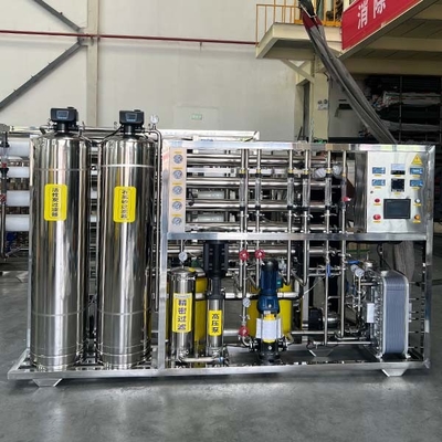Sistema de tratamiento de agua Edi de RO rápido para el hospital médico 300kg 1500mm