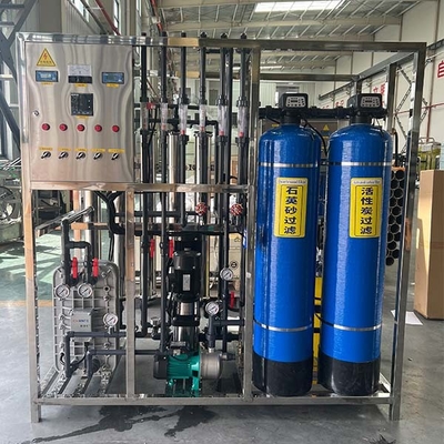 Equipo de purificación de agua por ósmosis inversa de dos etapas con sistema EDI