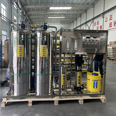 Sistema de purificación de agua de alta velocidad Ro 2000lph con funcionamiento confiable