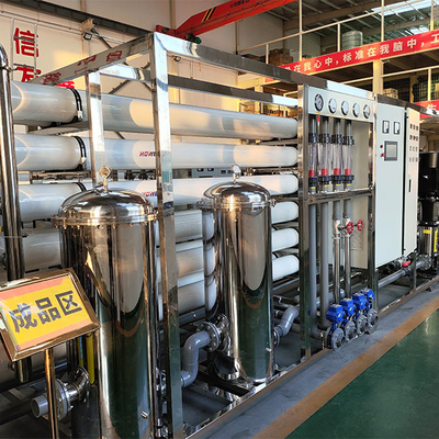Sistema de tratamiento de agua por ósmosis inversa de doble etapa de ahorro de energía de 30 toneladas/hora - Solución de agua purificada de grado industrial