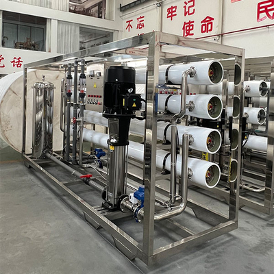 Alta productividad 12 toneladas/hora RO Máquina de ósmosis inversa de agua pura para tratamiento de agua de 12 toneladas