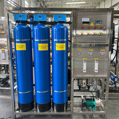Sistema de tratamiento de agua por ósmosis inversa de 500 L/h de capacidad para máquina desalinizadora de agua