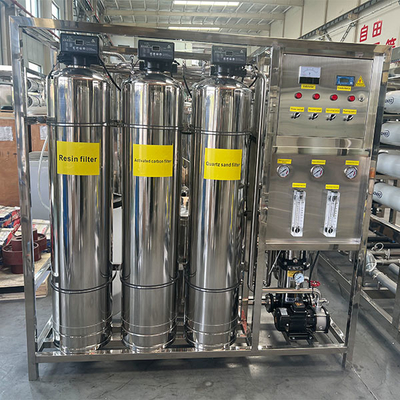 Uso casero Agua potable pura Fabricación de agua industrial Máquina de tratamiento Filtro Sistema de ósmosis inversa