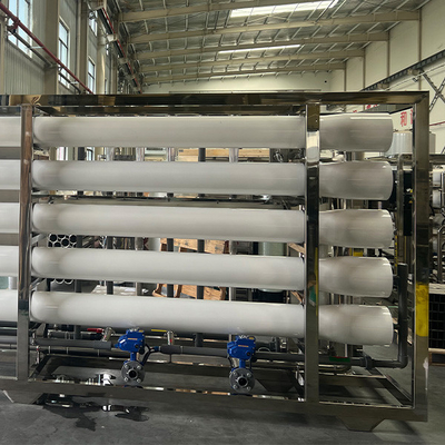 Equipo profesional de tratamiento de agua por ósmosis inversa de dos etapas de 8 toneladas por hora para una purificación eficiente del agua