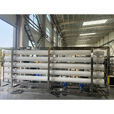 Equipo de purificación de agua por ósmosis inversa de doble etapa de 8 t/h