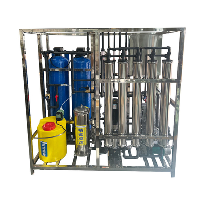 0.5 toneladas Edi Plant Plus Plant de ósmosis inversa de dos etapas para el sector industrial