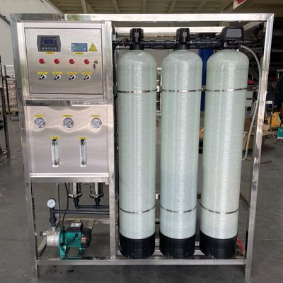 RO Purificación industrial por ósmosis inversa Aparatos de filtración Plantas Máquina de tratamiento de agua de 500Lph