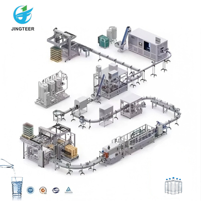Fabrica Máquina automática completa de agua mineral para beber máquina de llenado de la línea de producción planta