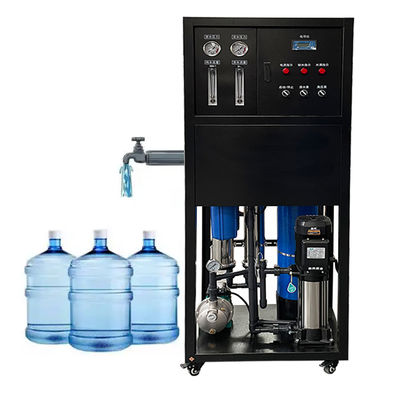 500L Filtro de agua o purificador de osmosis inversa Sistema de agua potable Máquinas de tratamiento de agua 500L/H Sistemas RO Membrana Tratamiento de agua pura Filtración Purificación Sistema de osmosis inversa