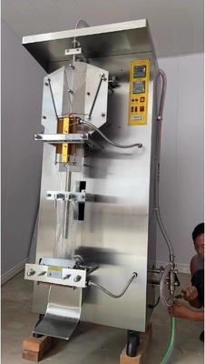 Máquina de embalaje de bolsas de agua mineral de grado alimenticio totalmente automática