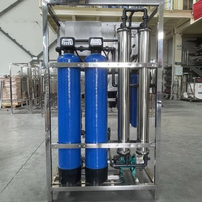 0.5T Sistema de tratamiento de agua por ósmosis inversa unipolar para uso industrial