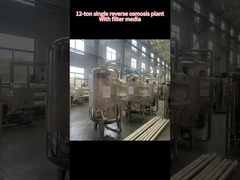 12 toneladas de equipos de ósmosis inversa única con filtros enviados a Libia