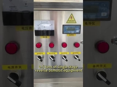 0Máquina de ósmosis inversa de una sola etapa de 5 toneladas