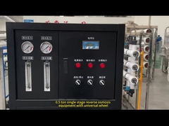 Máquina de ósmosis inversa de una sola etapa de 500L